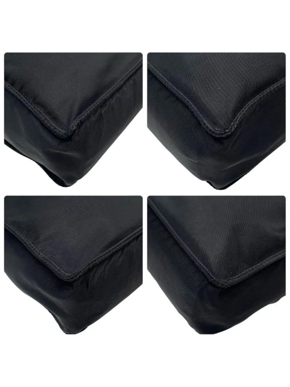 Chanel Nylon CC Logo Hand Tote Black